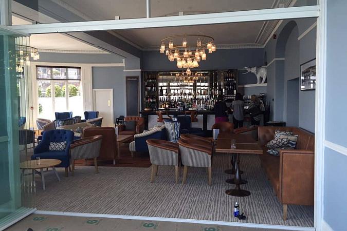 Maximum light now floods the room used by guests